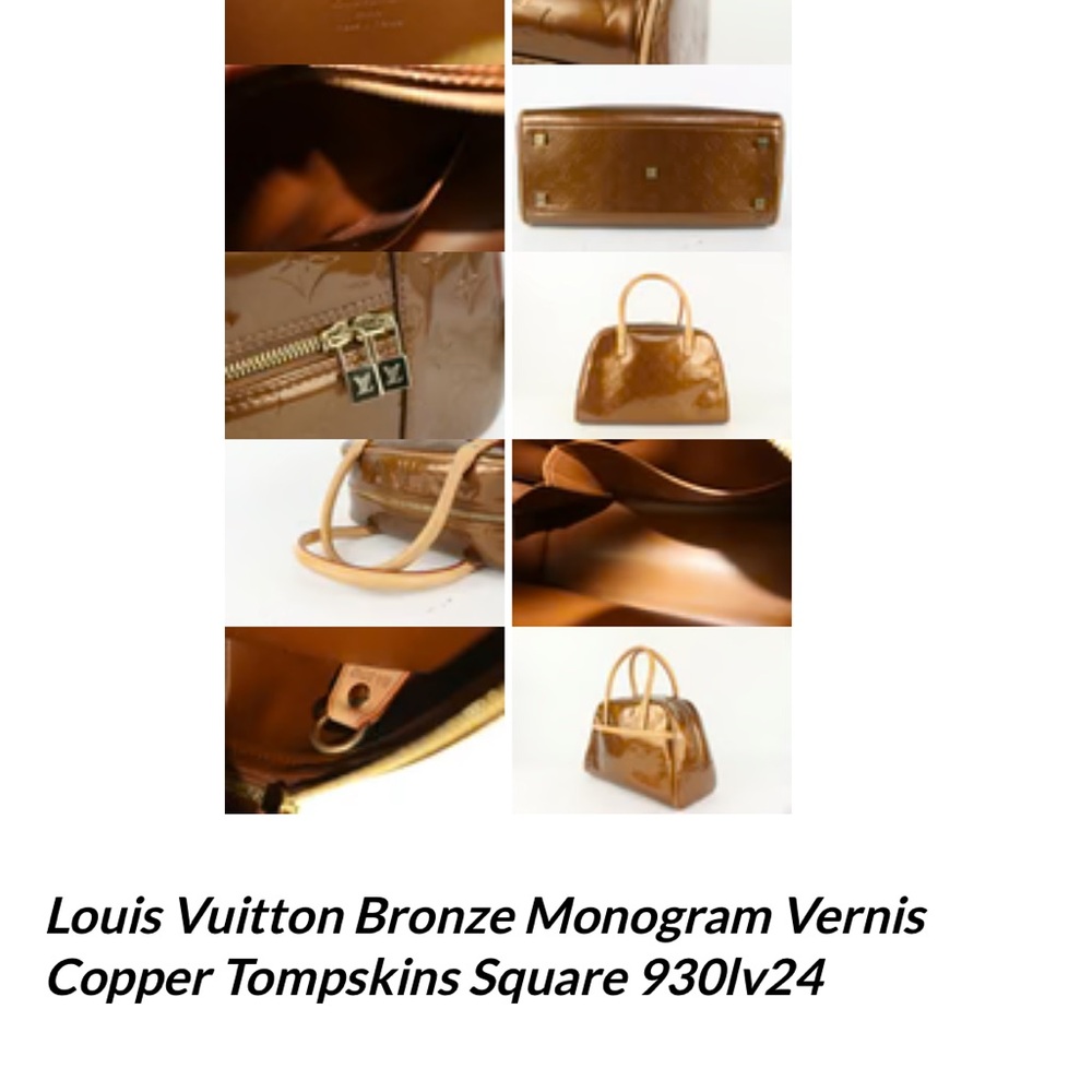 Louis Vuitton Bronze Embossed Women's bag - Picture 13 of 13